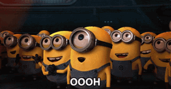 Oooo Minions Excited GIF