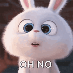 Oooo No Snowball GIF