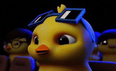 Ooooo Clapping Happy Quack   GIF