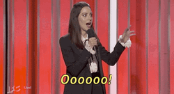 Ooooo  Host Aubrey Plaza GIF