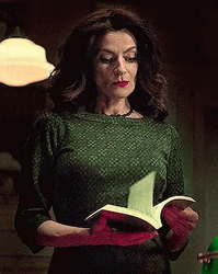 Open Book Madam Satan Stare GIF