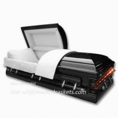 Open Coffin On Table GIF