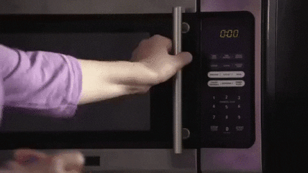 Open Microwave Oven GIF