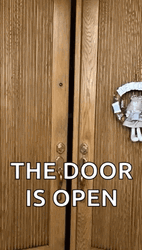 Open The Door Man GIF