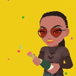 Opening Birthday Champagne Happy Birthday Queen GIF