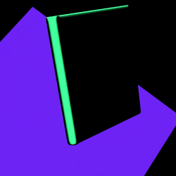 Opening Book With Lonesome Man Sitting Inside GIF