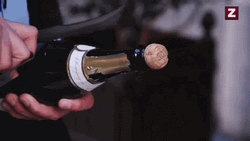 Opening Champagne Using Knife
