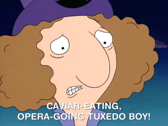 Opera Going Tuxedo Boy GIF