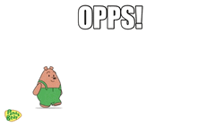 Opps Running Bear GIF