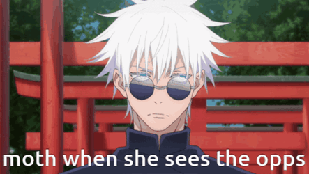 Opps Satoru Gojo GIF