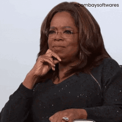 Oprah Nodding Head GIF