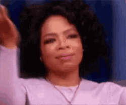 Oprah Winfrey Clap Smile Satisfied Reaction GIF