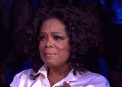 Oprah Winfrey Crying Happy Tears Nod GIF