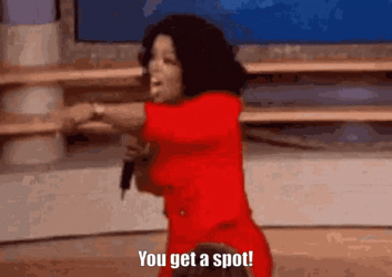 Oprah Winfrey Giving Spot GIF