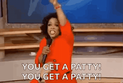 Oprah Winfrey Holding Microphone Saying You Get An Infopass GIF