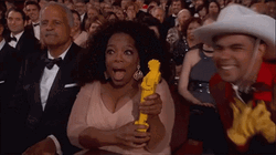 Oprah Winfrey LEGO Oscars GIF