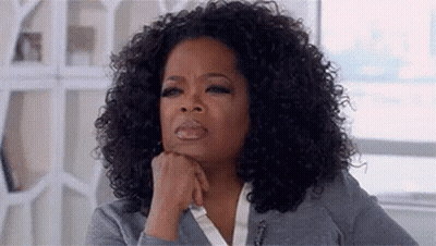 Oprah Winfrey Making Funny Face GIF