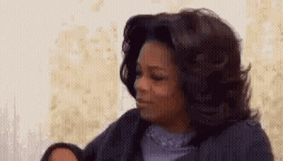 Oprah Winfrey Making Funny Face GIF