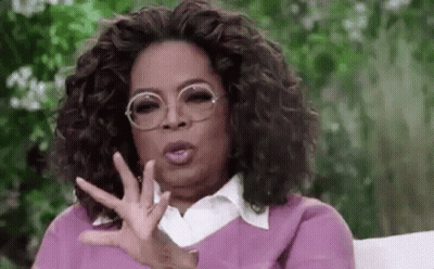 Oprah Winfrey Making Funny Face GIF