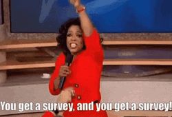 Oprah Winfrey Talking About Surveying GIF