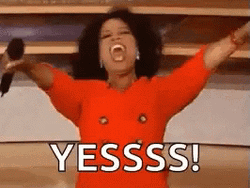 Oprah Winfrey Yess  GIF