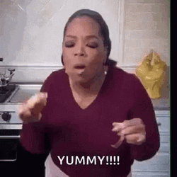 Oprah Winfrey Yummy GIF