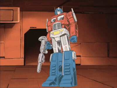 Optimus Prime Cartoon Drawing GIF