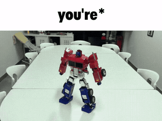 Optimus Prime Toy GIF