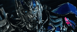 Optimus Prime Transformers Fiery Glare GIF