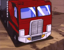 Optimus Prime Transforming Animation GIF