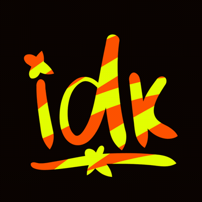 Orange And Yellow IDK GIF