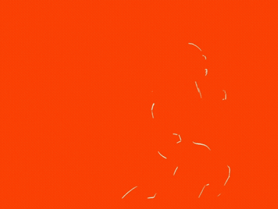 Orange Background With Browns Text