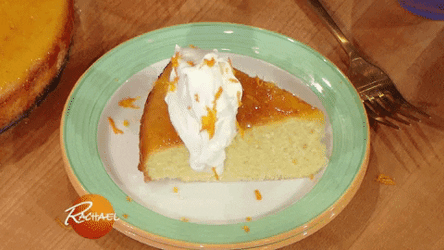 Orange Cake Glazing Tops GIF