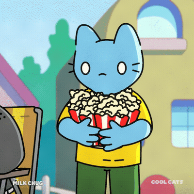 Orange Cat In Blue Jacket And Gloves Working On Electrical Box GIF
