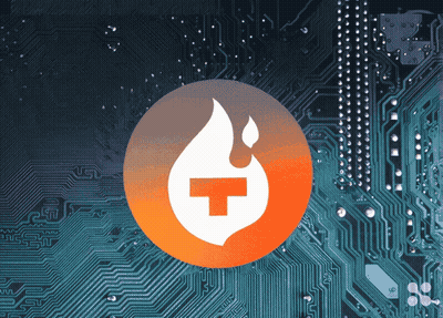 Orange Circle With Flame And Plus Sign GIF