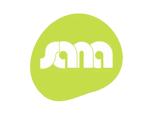 Orange Circle With Sana Sticker