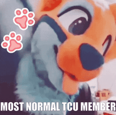 Orange Flag With Beaver Flying In Wind GIF