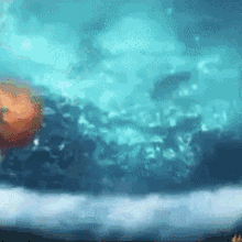 Orange Fruit Surf Adventure GIF
