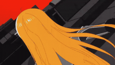 Orange-Haired Girl with I and II on Forehead