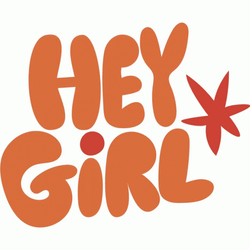Orange Hey Girl Hey GIF