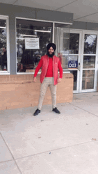 Orange Justice Dance Arabian Guy GIF