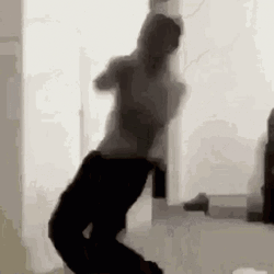 Orange Justice Dance Fast Weird GIF