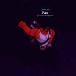 Orange Justice Dance Macho Man Roblox GIF