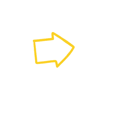 Orange Slice With Upward Arrow Sticker