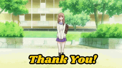 Ore Monogatari Funny Rinko Thank You GIF