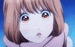 Ore Monogatari Rinko Stunned Arms Raised GIF