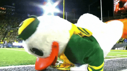 Oregon Duck Worm Dance Meme GIF