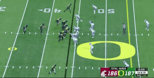 Oregon Ducks Take Down GIF