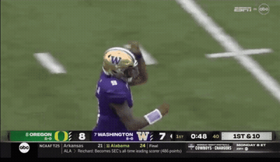 Oregon Vs Washington Football Game GIF