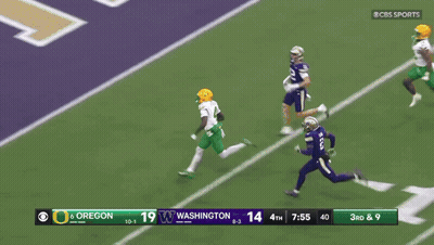 Oregon Vs Washington Football On CBS Sports GIF